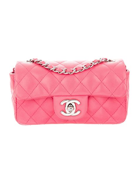 chanel pink nylon bags|chanel bag small price.